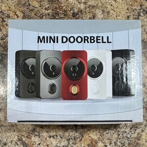 Mini Doorbell w/Microphone and Camera  NEW IN BOX